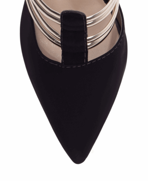 Sapato Feminino Scarpin Torricella Nobuck Preto Elegância e Conforto - Imagem 6