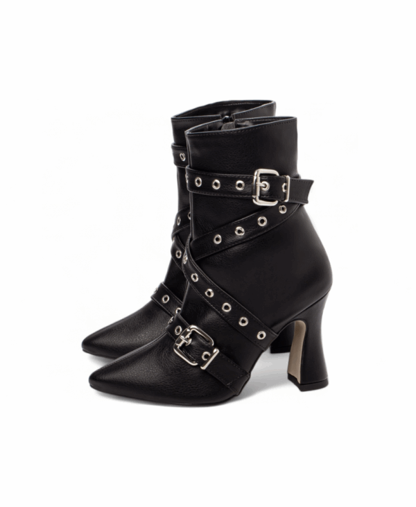 Bota Feminina Torricella Bico Fino Cano Médio Espumado Maior Conforto - Imagem 3