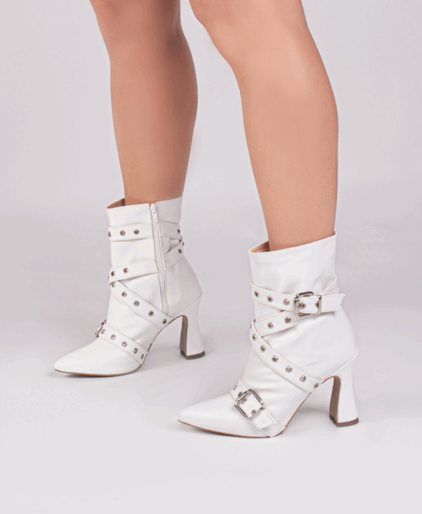 Bota Feminina Torricella Bico Fino Cano Médio Espumado Maior Conforto - Imagem 21
