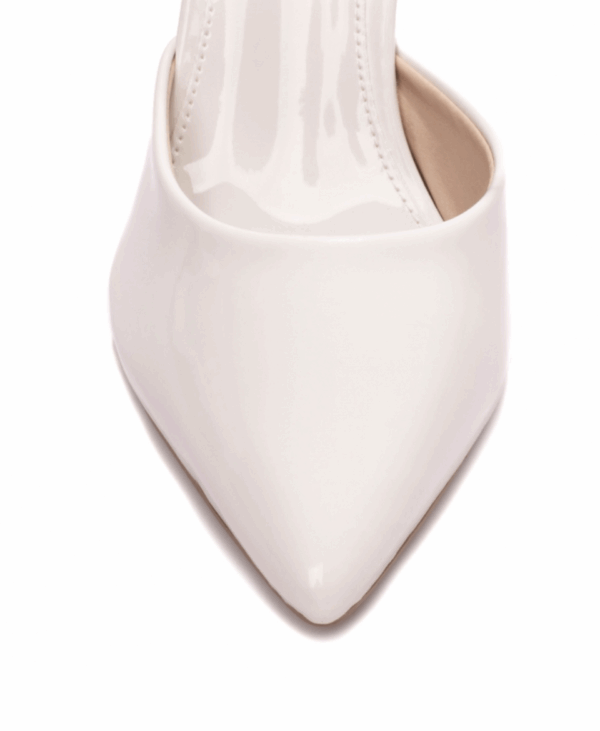 Sapato Feminino Scarpin Torricella Confortável Saia e Blusa Branco - Imagem 6